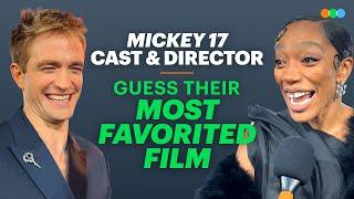 Mickey 17: Robert Pattinson, Mark Ruffalo and more guess their film with the most fans on Letterboxd