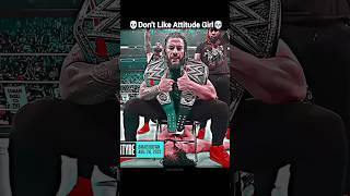 Roman Reigns Don't Like Attitude Girl Reject️| Roman Reigns attitude #shorts #wwe #romanreigns