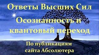 Ответы Высших Сил. Осознанность и квантовый переход