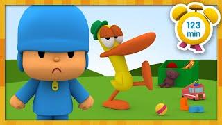  POCOYÓ en ESPAÑOL - Pocoyo Aprende A Jugar Y Compartir [123 min] CARICATURAS y DIBUJOS ANIMADOS