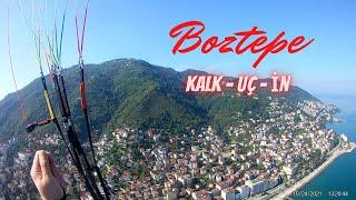 Ordu Yamaç Paraşütü Full Uçuş  Kalk Uç İn #BOZTEPEORDU #BOZTEPE #TELEFERİK