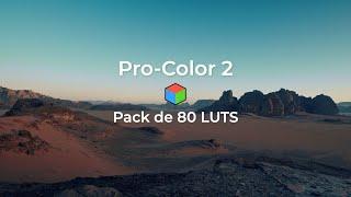  Pro-Color 2 → Pack de 80 LUTs Creativas