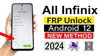 All Infinix Android 12 : Google Account Bypass | 100% Working | Latest Update - without pc