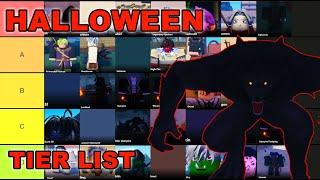 CLOVER RETRIBUTION HALLOWEEN TIER LIST