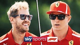 EXCLUSIVE: Kimi Raikkonen & Sebastian Vettel Interview | "We respect each other!"