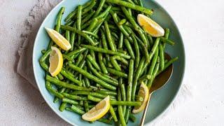 Lemon Garlic Green Beans Recipe