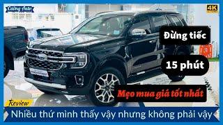 Giá tốt nhất trong năm: FORD EVEREST 2024 lăn bánh T8/2024