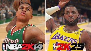 Giannis vs LeBron In Every 2K