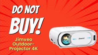 DON'T BUY Jimveo Outdoor-Projector 4K Before Watching THIS! ️ 7 Reasons Why!