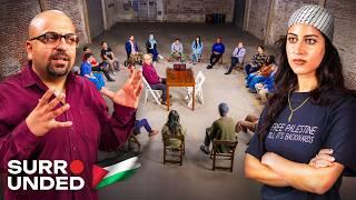 Debating Resistance: 20 Protesters vs 1 Palestinian (ft. Ahmed Fouad Alkhatib) | Surrounded