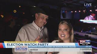 FOX 44's PJ Heussner catches up with Pat Curry on Election Night