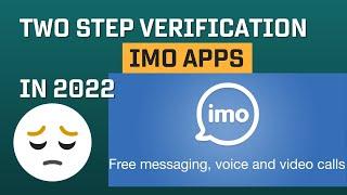 How To Secure IMO two Step Verification|| imo security Settings || Protect from hacks | Safety imo