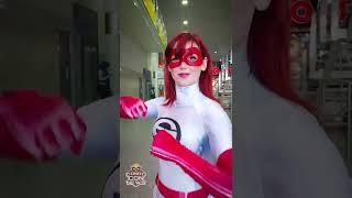 Incredibles Elastigirl cosplay #Shorts