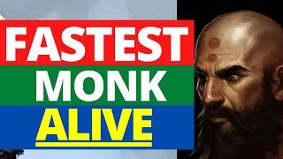 Fastest Monk Alive - GR 110 In 45 Sec (Diablo 3 Season 25)