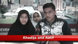 Khadija and Aatif - 7 News Experience