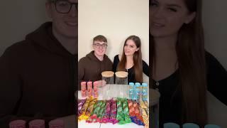 Who Made The BEST Millions CANDY JAR🫙?! #challenge #game #vs #candy #foodie #candyjar #fyp