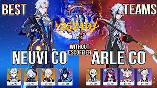 Best Teams!? F2P Neuvillette C0 & Arlecchino C0 Spiral Abyss Floor 12 Genshin Impact