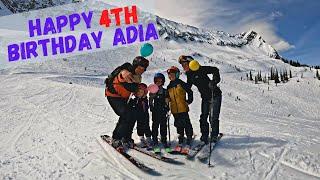 Ski Resort Birthday Party | Canadian Skiing Family