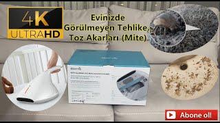 [4K] Deerma CM800 Mite-Akar Elektrik Süpürgesi (Kutu Açılım-Kurulum-Deneyim)