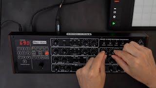 Techno with Behringer Pro-800