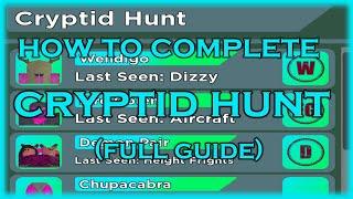 *BEST* GUIDE FOR THE CRYPTID HUNT IN ARSENAL! (HOW TO GET ALL THE CRYPTID SKINS) | Roblox Arsenal