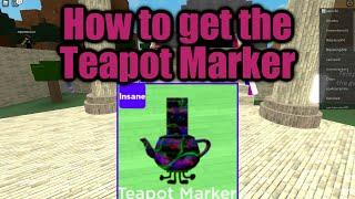 How to get the Teapot Marker | Find the Markers- Roblox