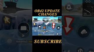 FREE FIRE OB42 UPDATE CHANGES BARMUNDA #shorts #freefire #viral