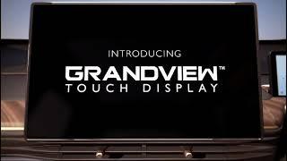 Entertainment gets a massive benchmark with largest-in-segment 15.6-inch GrandView Touch Display.