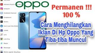 Cara menghilangkan iklan di hp oppo