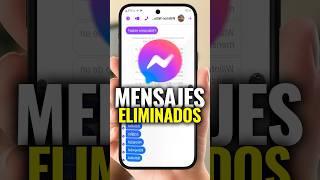 Cómo Ver Mensajes Eliminados en Messenger #tutorial #facebook #truco #tipsnadtricks #tech