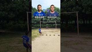 Neymar Jr vs Kylian MbappeGOALKEE SUITS CHALLENGE  #shorts #football #neymar #mbappe #trending