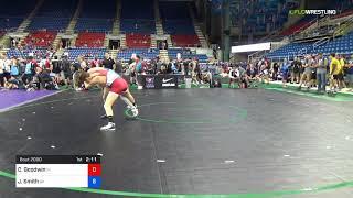 2018 USMC-USAW Cadet & Junior FS Nationals/Cadet 132 Round Of 32 - Cody Goodwin (IN) Vs. Jaxon Smi