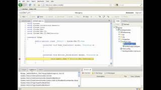 HOWTO: Debug an ASP.NET application with CodeRun Online IDE