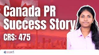 Canada PR  @GetGIS   Immigration Success Story (Aishwarya)