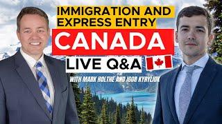 Canada Immigration LIVE Q&A with Mark and Igor