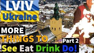 MORE things to DO EAT & DRINK in LVIV | Winter in LVIV | Part (2)