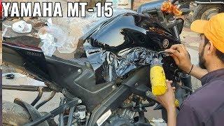 Yamaha MT-15 Modification ! New model 2020 ! Complete Smoke Wrap !  By KS Modification !