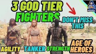 Conan Exiles Age of Heroes God Tier Fighter thralls, The top 3