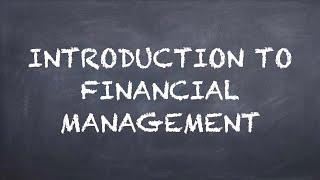 Introduction to Financial Management【Dr. Deric】