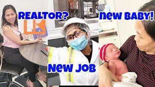 ANG PAGBABALIK, REALTOR NA? BAGONG TRABAHO, NEW BABY  & MORE | FILIPINA CANADIAN FAMILY | Racz Kelly