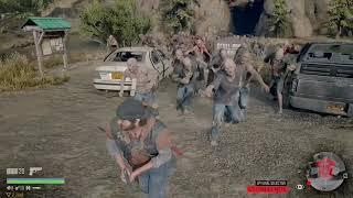 Something unusual happened while trying to lead a horde to Hot Springs Camp - Days Gone