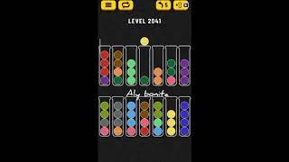 ball sort puzzle level 2041