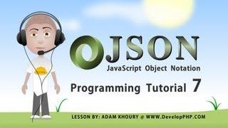 json tutorial for beginners part 7 Ajax PHP MySQL Data Request Programming