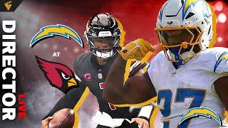 Chargers at Cardinals: Watch Party Week 7 (2024) | Director LIVE