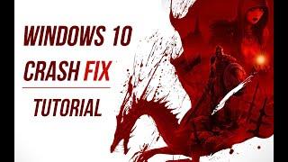 Dragon Age Origin Crash Windows 10 Fix Tutorial