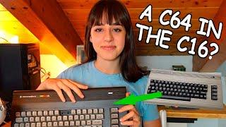 I upgraded a Commodore 16 with C64 CPU & RAM