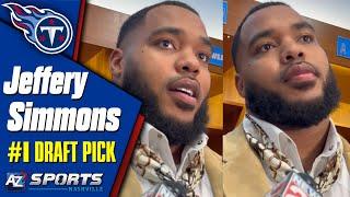 Titans DT Jeffery Simmons doesn’t want to hear about the #1 pick in the draft