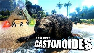 Taming A Castoroides (Giant Beaver) | Ark Survival Evolved | The Island