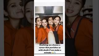 Sad but reality And stop saying crew are conductor and means to served tea and coffee#cabincrew