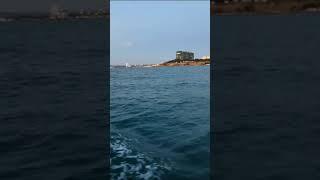 Russia Beach Walking Tour On a yacht along the coast of Anapa 2023 #shorts  #beach #beachwalk